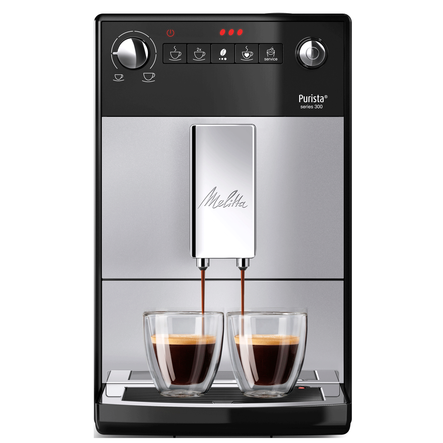 Melitta Purista Silver Helautomatisk Kaffemaskin-Scandikitchen